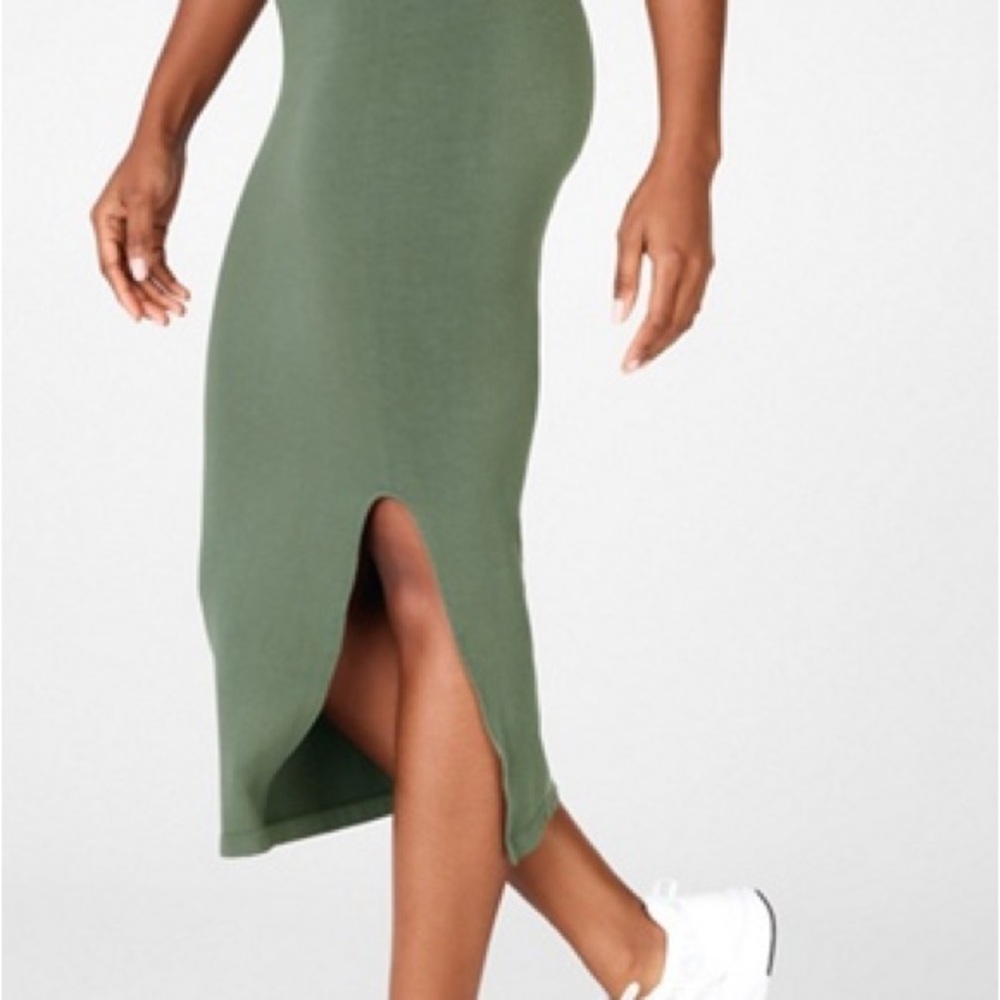 Fabletics High-Waisted Ribbed Seamless Skirt
